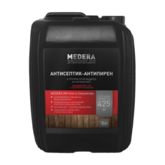 Пропитка Medera Антипирен (II группа огнезащиты)концентрат 1/15, 5 л
