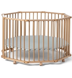 Geuther Детский манеж Geuther Octo-Parc Plus натуральный (дно - серое)