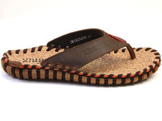 Вьетнамки мужские Airbox 135325 коричневые 42 RU