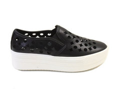 Слипоны женские Airbox 136152 черные 41 RU