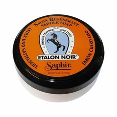 Очиститель-мыло для гладкой кожи Saphir Etalon Noir Saddle Soap