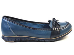 Балетки женские Airbox 137146 синие 40 RU