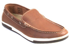 Топсайдеры мужские Airbox 136041 коричневые 42 RU