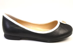 Балетки женские Airbox 135458 черные 37 RU