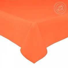 Простыня 150x220 см сатин Оранжевый АРТПОСТЕЛЬ