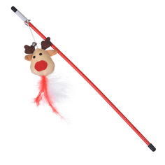 Игрушка для кошек Грызлик Ам Олень дразнилка 45 см