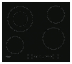 Встраиваемая варочная панель электрическая Hotpoint-Ariston HAR 642 D F Black