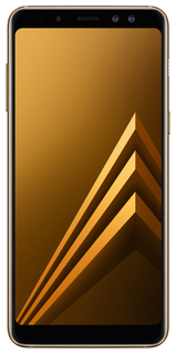 Смартфон Samsung Galaxy A8 (2018) 4/32GB Gold (SM-A530FZDDSER)