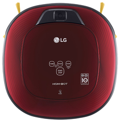Робот-пылесос LG Hom-Bot Square VRF6570LVM Red