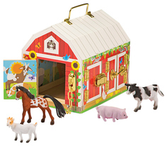 Деревянная игрушка Melissa & Doug Latches Barn