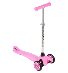 Самокат трехколесный "Leader kids LK-102", розовый