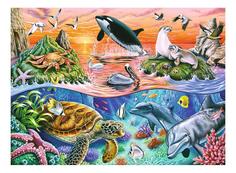 Пазл Ravensburger подводный мир 100 деталей