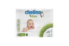 Подгузники Chelino Nature размер 4 (9-15 кг), 34 шт.