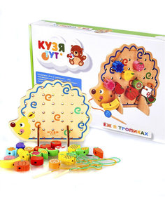 Развивающая игрушка еж в тропиках Кузя Тут, 100004