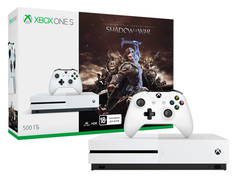 Игровая приставка Microsoft Xbox One S 500Gb White + Shadow of War
