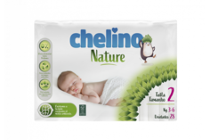 Подгузники Chelino Nature размер 2 (2-6 кг), 28 шт.