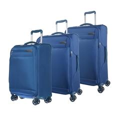 Комплект чемоданов Verage GM17016W синий S/M/L