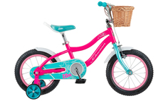 Детский велосипед Schwinn ELM 14 + корзина (2021) (One size)