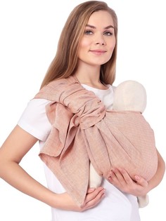 Слинг с кольцами Mums Era Слим/карамель