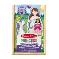 Деревянный пазл с магнитами Melissa & Doug Переодень Принцессу 37 предметов