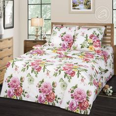 Постельное Белье "Графиня" Евро Макси из Бязи (100% Хлопок) Артдизайн