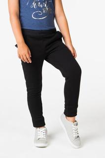 Брюки для девочки iDO, цв.чeрный, р-р 128