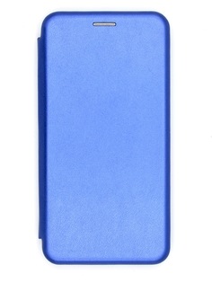Чехол-книга на силиконовой основе и магните INNOVATION для Xiaomi Redmi Note 8 Book, Blue