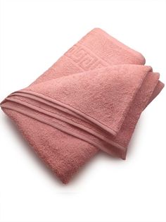 Полотенце пляжное банное 100x180 Пыльная роза TM Textile