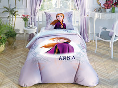 Постельное белье детское FROZEN II DOUBLE COLOR ANNA, 1,5-спальное TAC