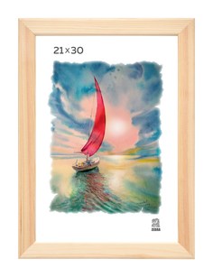 Фоторамка Zebra деревянная натурального цвета 2500 Зебра