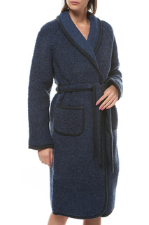 Халат женский Alwero BASIC синий 44-46
