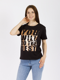 Футболка женская DAIROS GD69300996 черная L