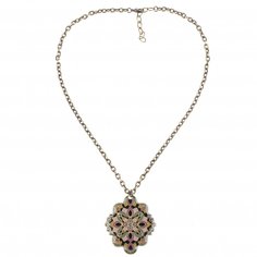 Колье из бижутерного сплава/бронзы с эмалью 55 см Clara Bijoux B76323.C BW