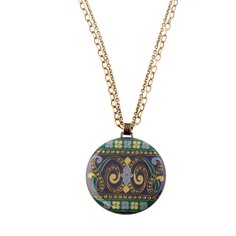 Колье из бижутерного сплава/бронзы с эмалью 50 см Clara Bijoux B71553.3.C80 V