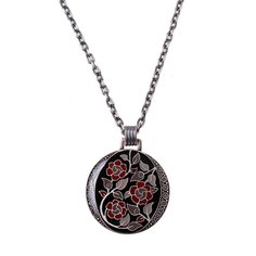 Колье из бижутерного сплава/бронзы с эмалью 50 см Clara Bijoux B77142-A BW