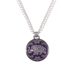 Колье из бижутерного сплава/бронзы с эмалью 50 см Clara Bijoux B27151.11.DCM V
