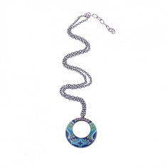 Колье из бижутерного сплава/бронзы с эмалью 50 см Clara Bijoux B74667.A M