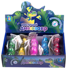 Домашний инкубатор "Яйцо с растущим динозавром", 4 см 1TOY