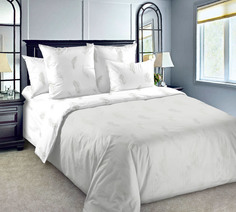 Простыня на резинке из перкали "Невесомость комп 1" Текс-Дизайн 90х200х25