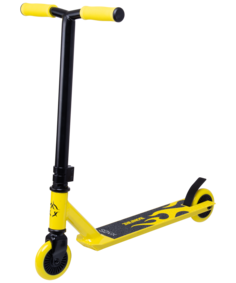 Самокат трюковый XAOS Bonfire Yellow 100 мм