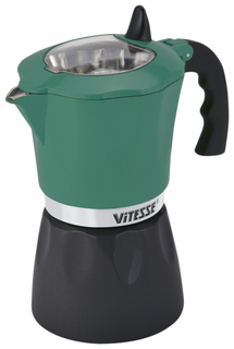 Кофеварка гейзерная ViTESSE VS-2643 Green