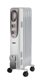 Масляный радиатор Zanussi ZOH/ES-05W белый