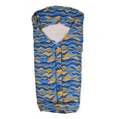 Конверт зимний в коляску Sweet Baby Cristallo синий