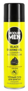Гель для бритья MODUM FOR MEN BLACK Очищение и комплексный уход МОДУМ