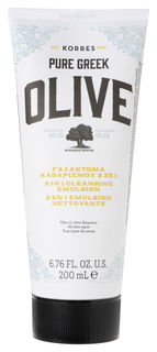 Эмульсия для лица Korres Pure Greek Olive 3 in 1 Cleansing Emulsion 200 мл