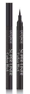 Подводка для глаз Latuage SUPER LINER Carbon Black