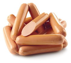 Сосиски Калинка Молочные бистро вареные ~1,5 кг