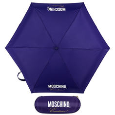 Зонт женский MOSCHINO 8014-supermini Blue