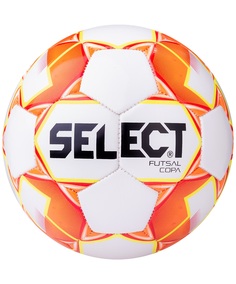 Select Мяч футзальный Futsal Copa 850318 №4, белый/оранжевый/желтый - 4