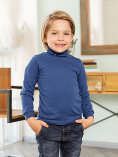 Водолазка Веселый малыш индиго, р. 140